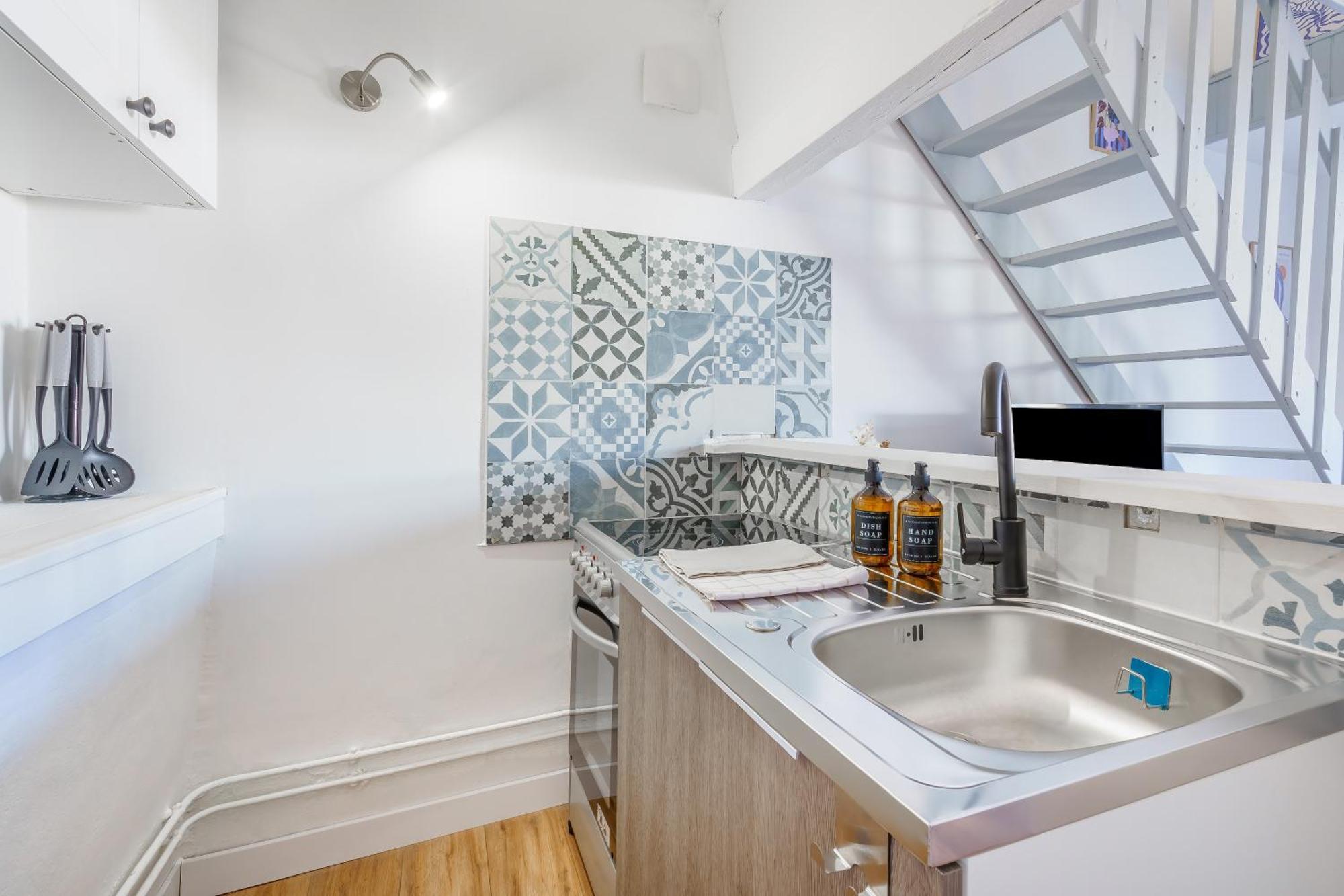 Maisonnette Bleu Horizon Avec Jardin - 2Min Gare - Serenito Homes Saint-Just-en-Chaussee Exterior foto